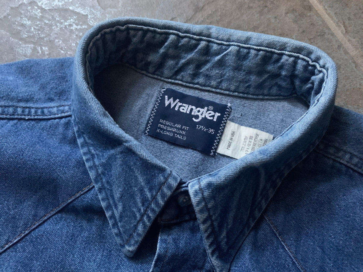 【Wrangler】スタジャン 袖レザー Wワッペン Lサイズ ヴィンテージ Wrangler】スタジャン 袖レザー Wワッペン Lサイズ ヴィンテージ