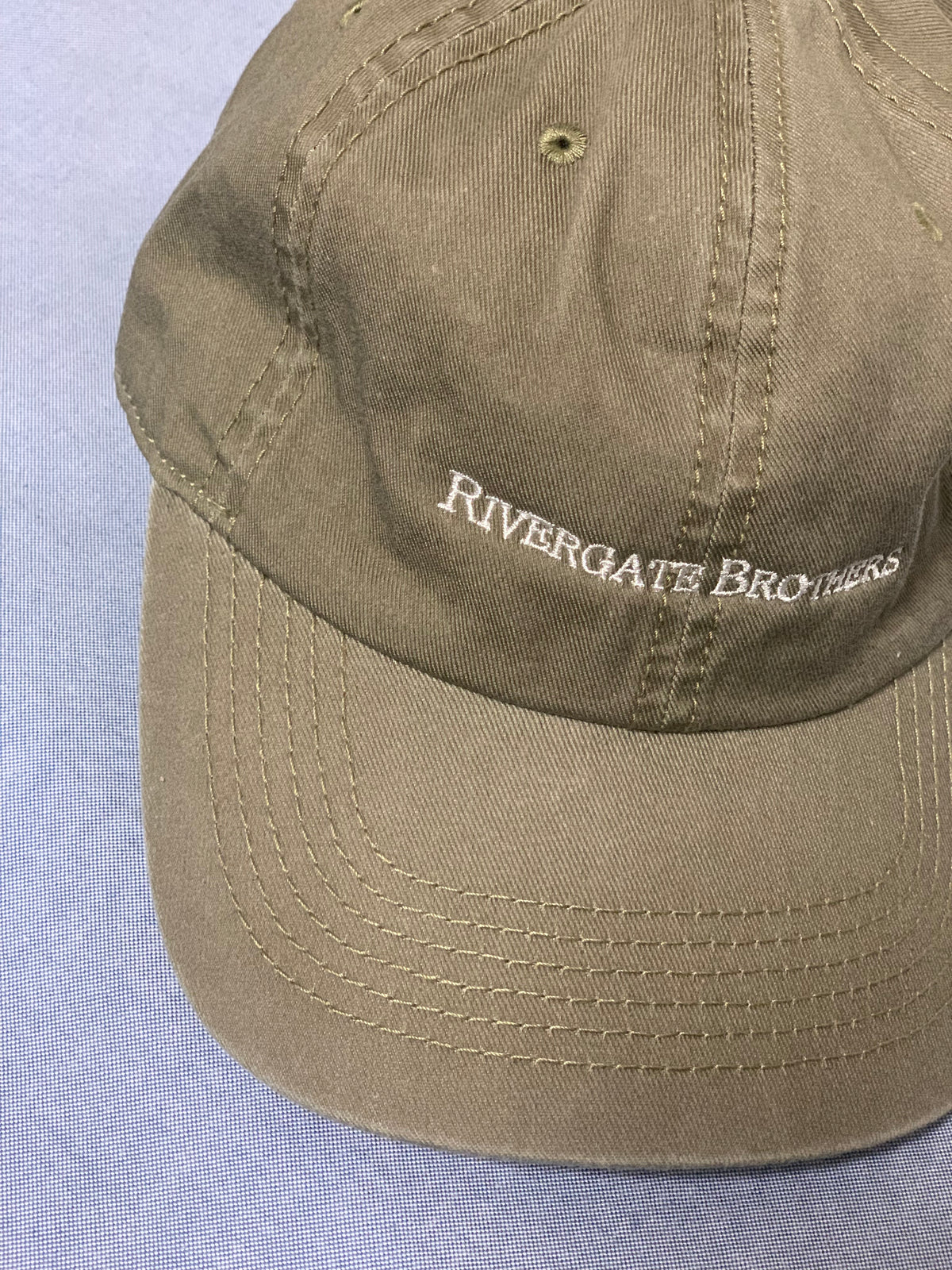 Rivergate Brothers 6 Panel Cap (Khaki)