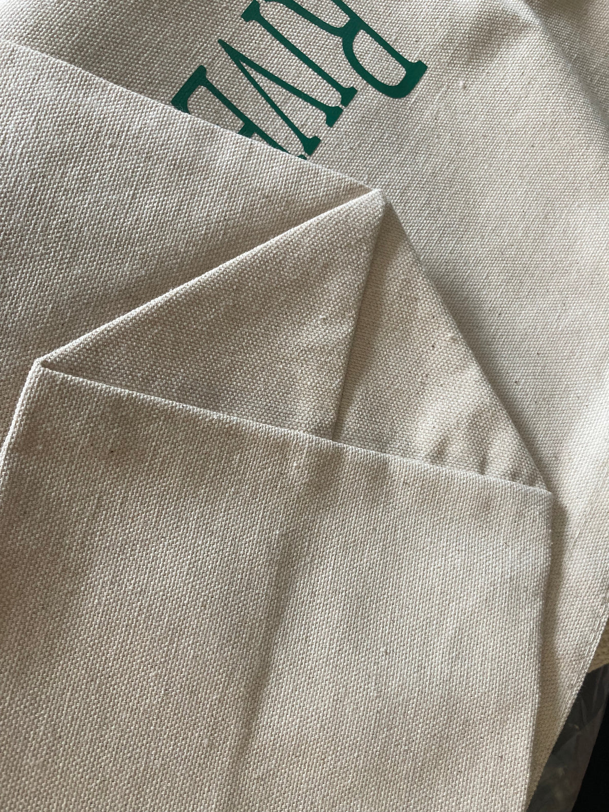 Cotton Canvas Tote 〈Green〉