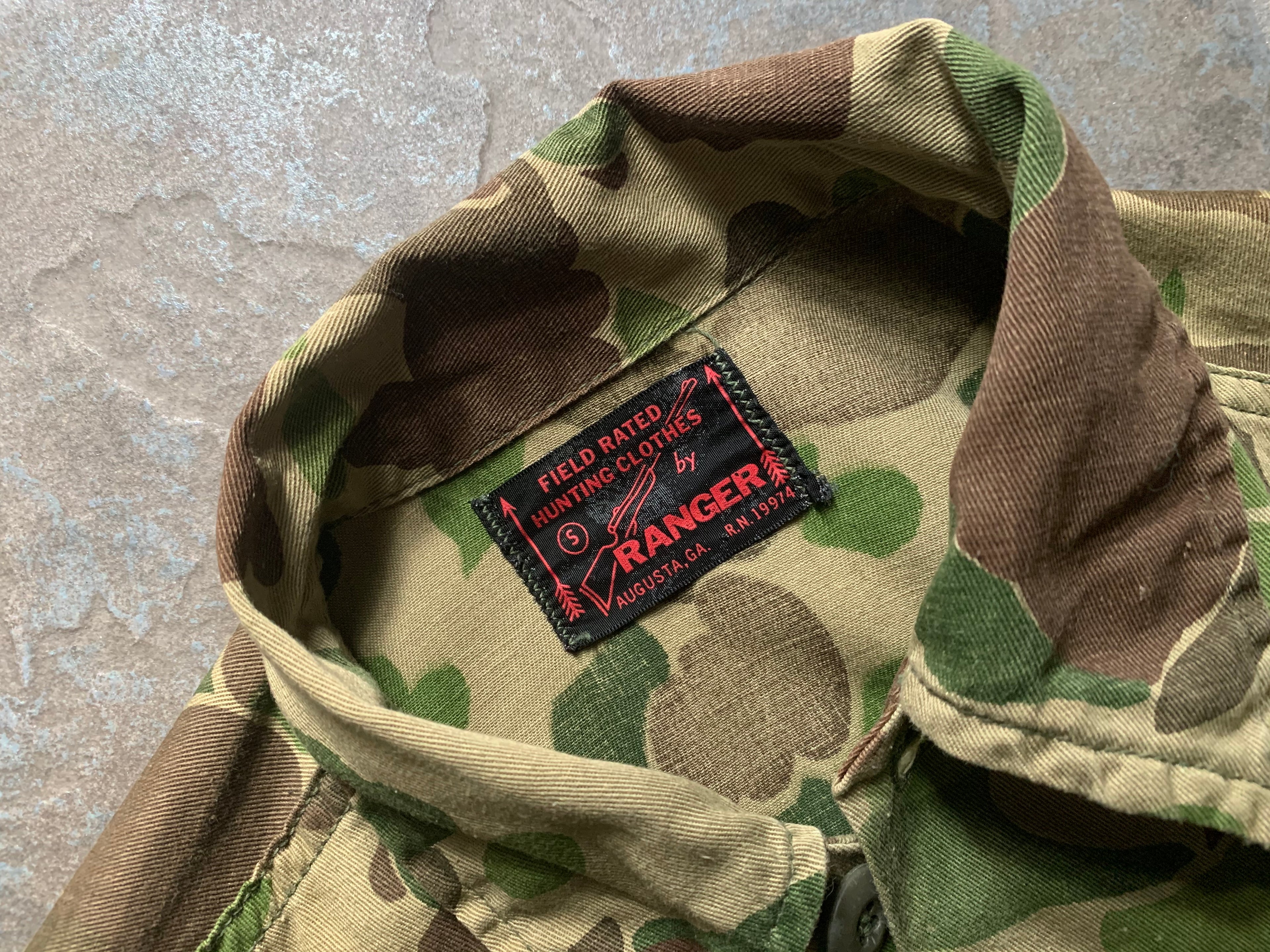 ～70s Ranger Duck Hunter Camo Jacket～