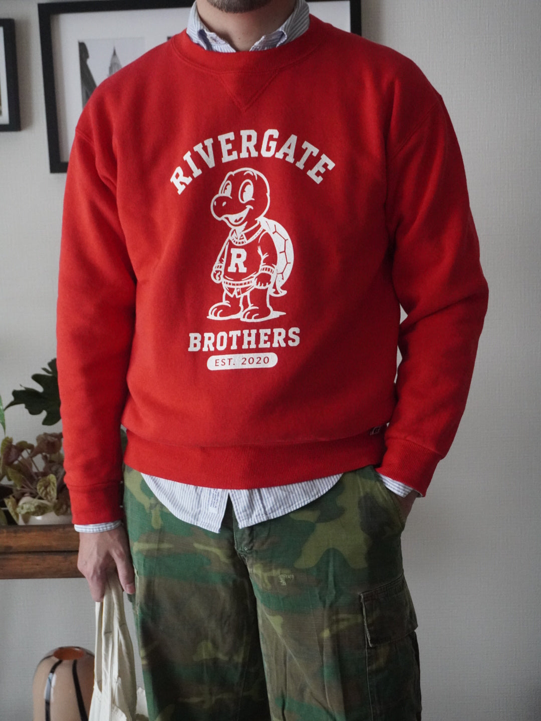 OLD USA SWEATSHIRT "Russell Athletic"