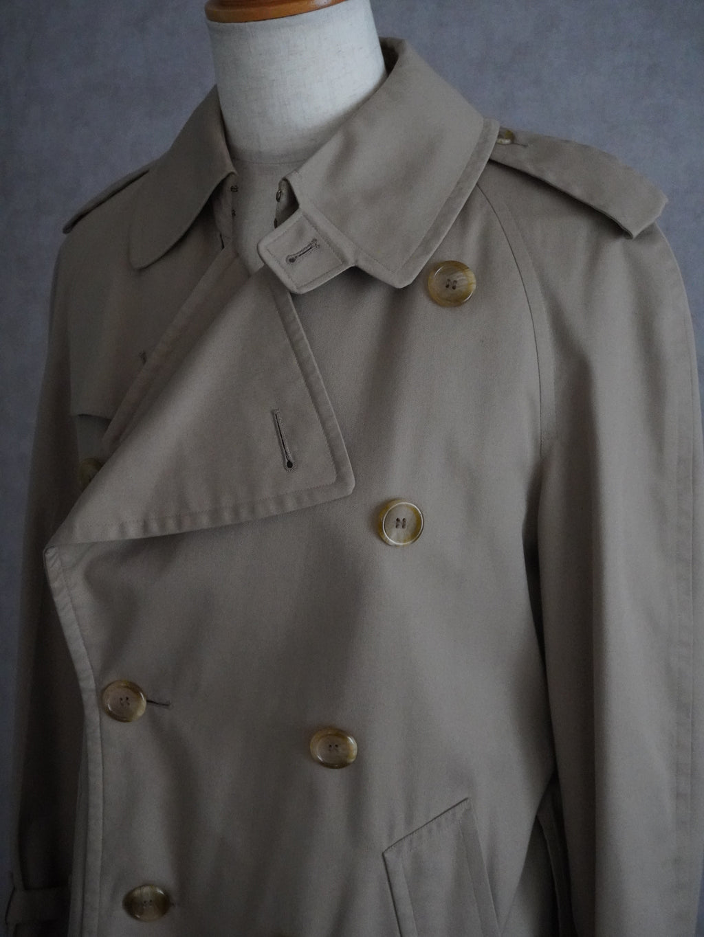 80s Trench Coat