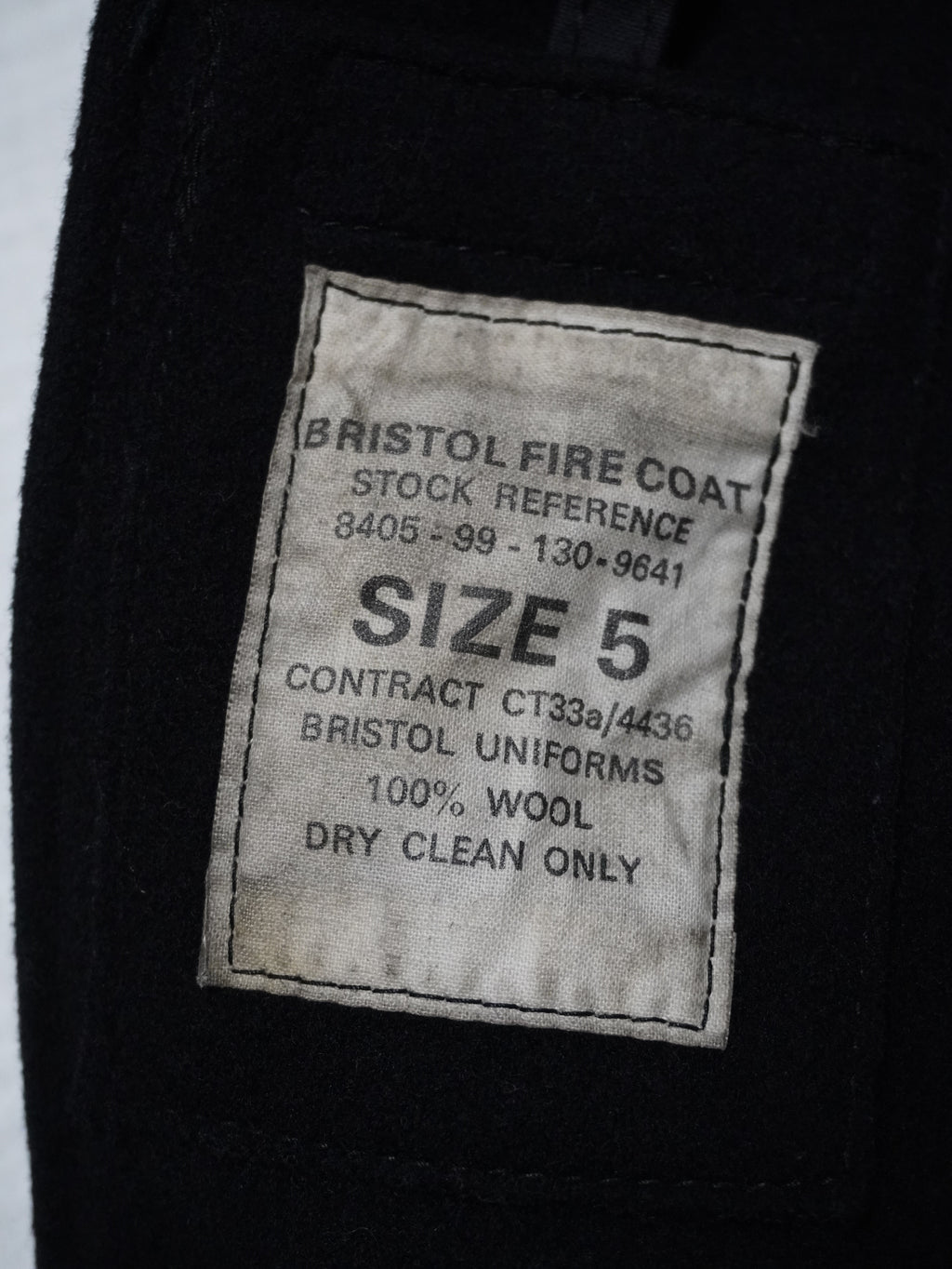 BRISTOL FIRE COAT