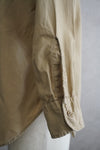 1950s U.S.ARMY Cotton Poplin Stand Up Collar Shirt