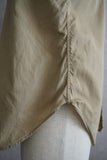 1950s U.S.ARMY Cotton Poplin Stand Up Collar Shirt