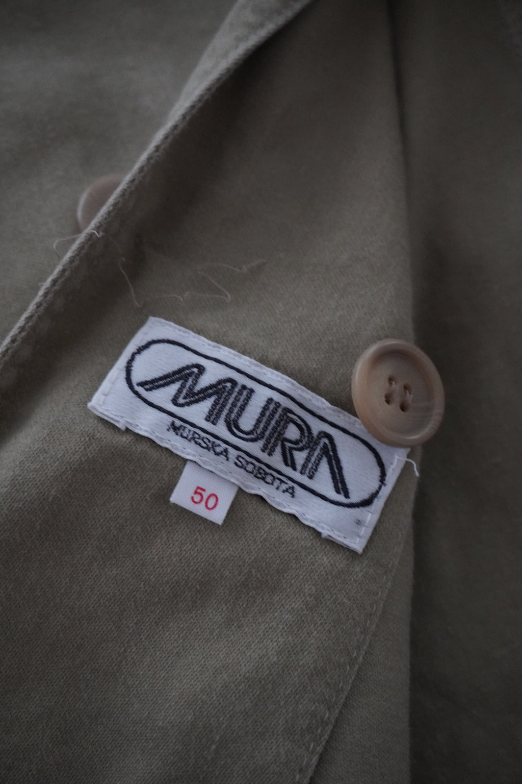 "MURA" Cotton Jacket – from Murska Sobota