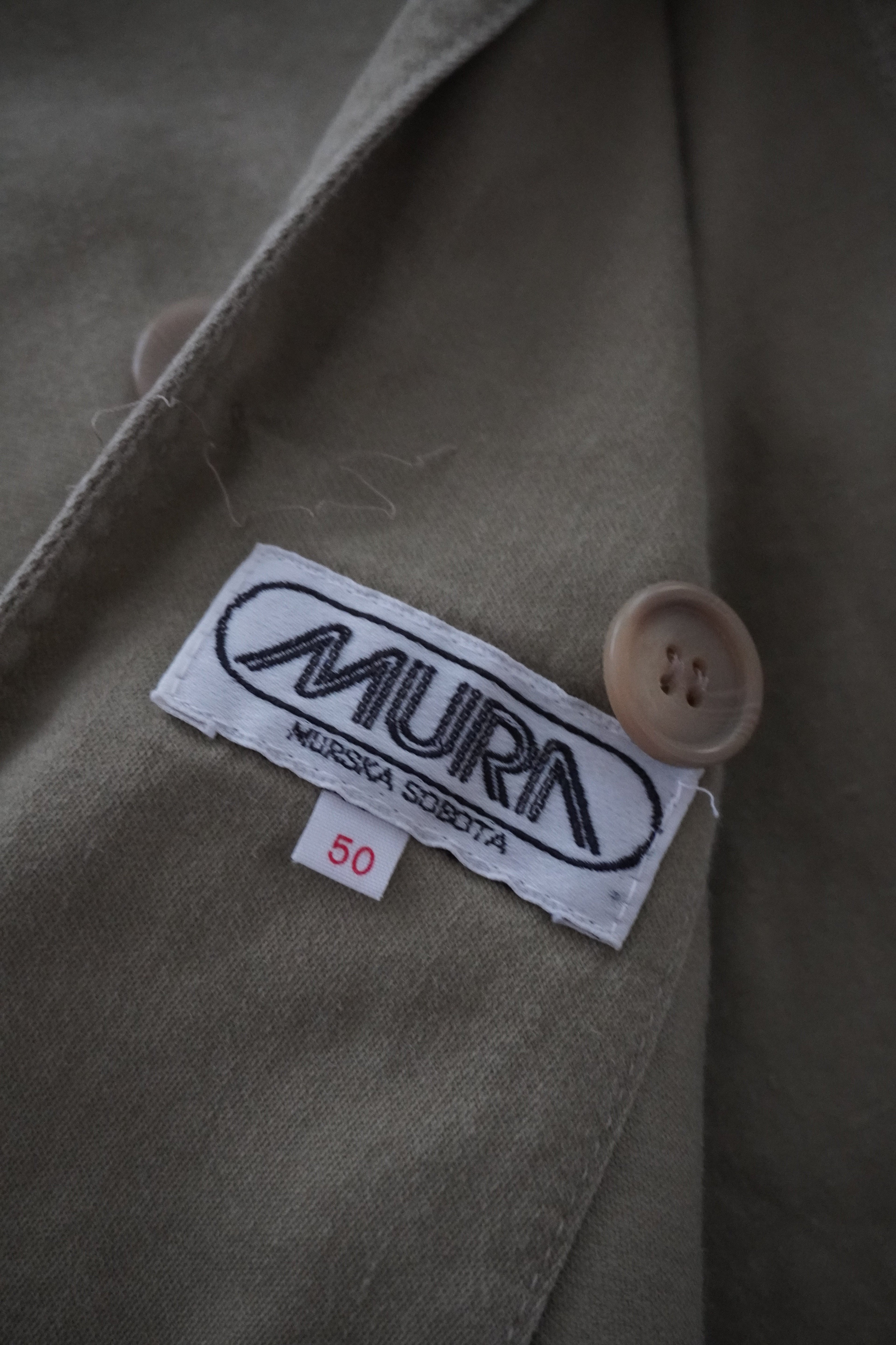 "MURA" Cotton Jacket – from Murska Sobota