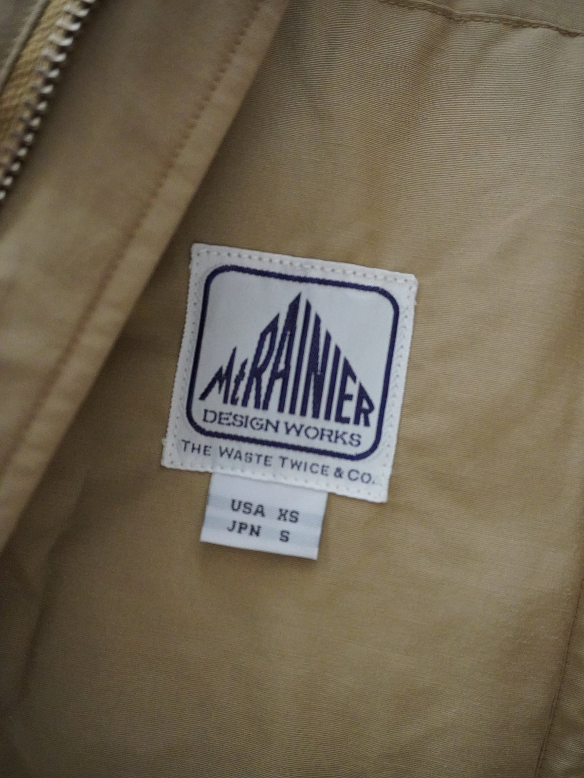 WASTE TWICE × Mt RAINIER DESIGN CALIFORNIAN 60/40 JACKET