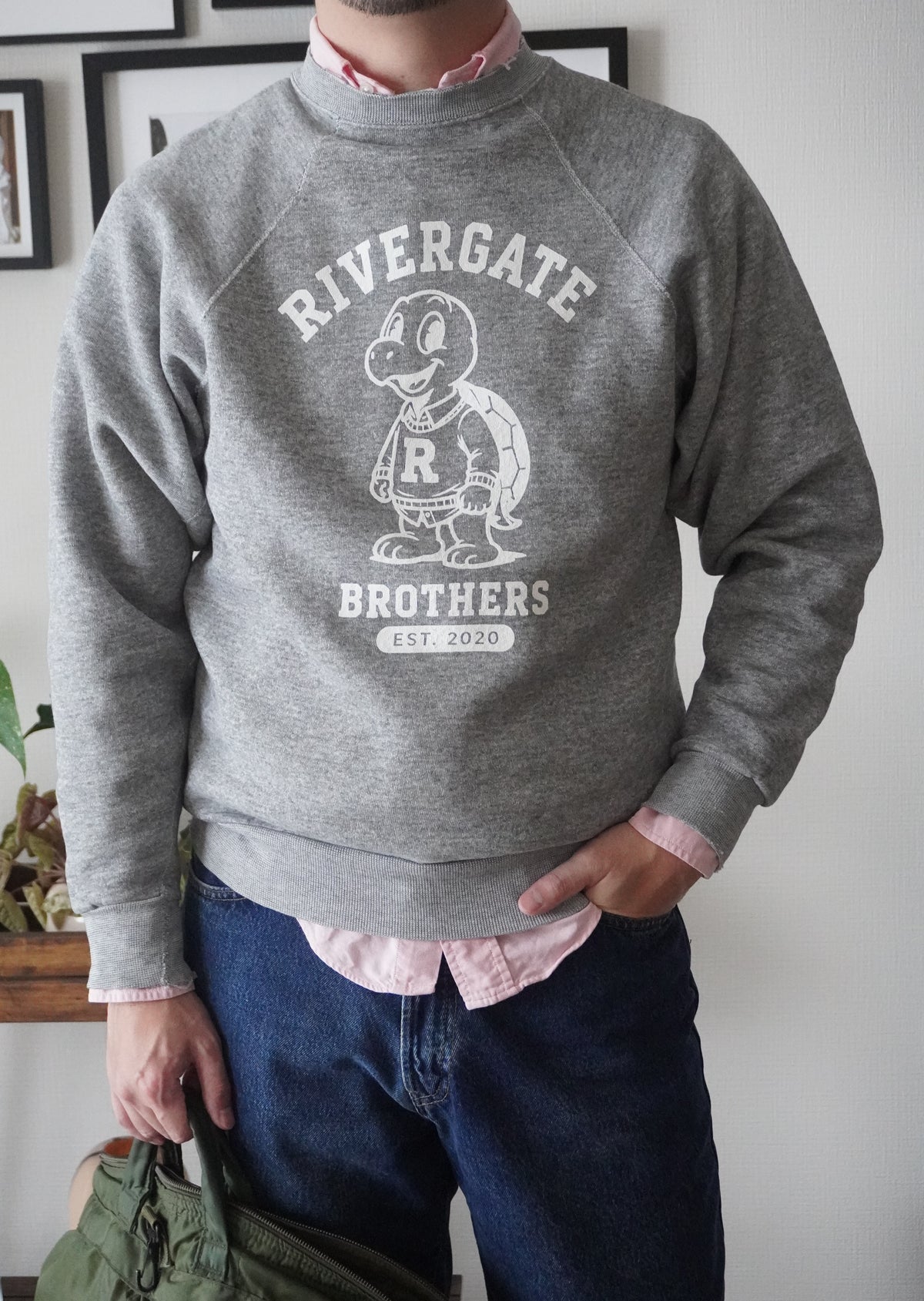 OLD USA SWEATSHIRT "DISCUS Athletic"