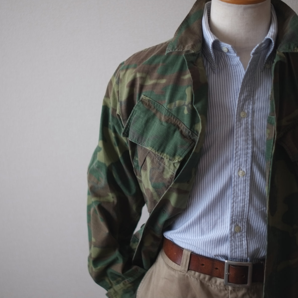 polo collar shirt ox　