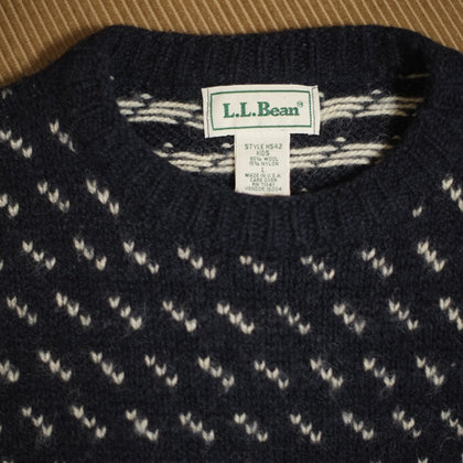 90s Birdseye Crew Neck Sweater