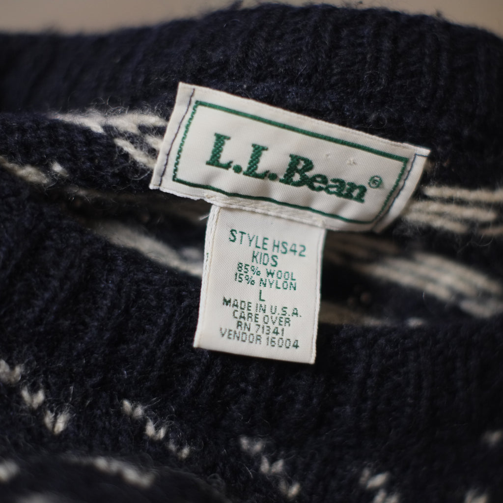 90s Birdseye Crew Neck Sweater