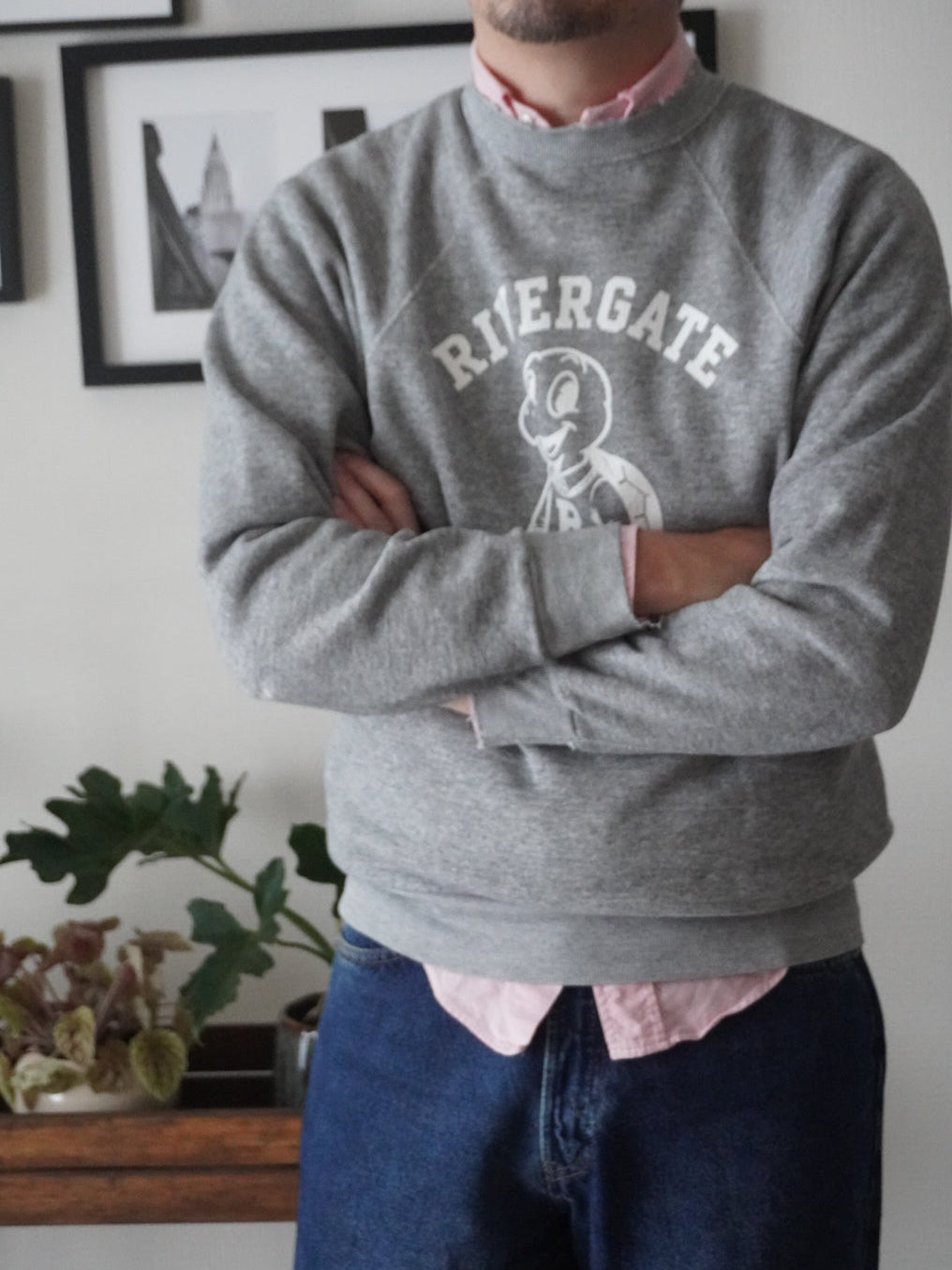 OLD USA SWEATSHIRT "DISCUS Athletic"