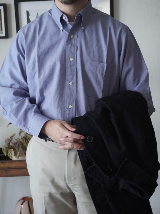 90s BLUE CHECK SHIRT