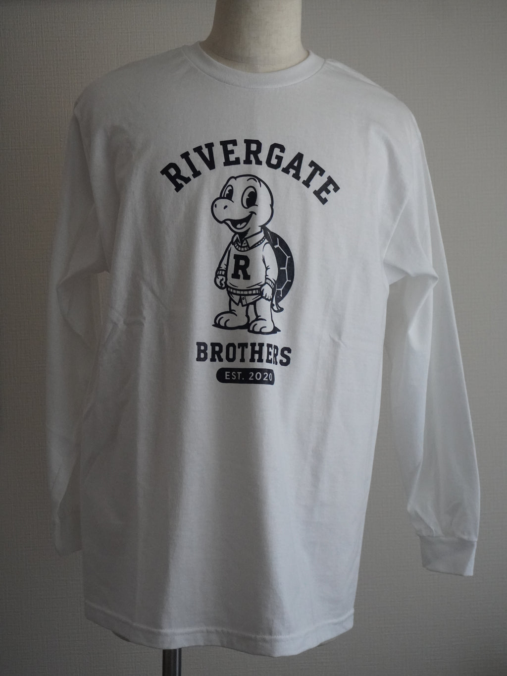 RIVERGATE BROTHERS Long-sleeved TEE (WHITE)
