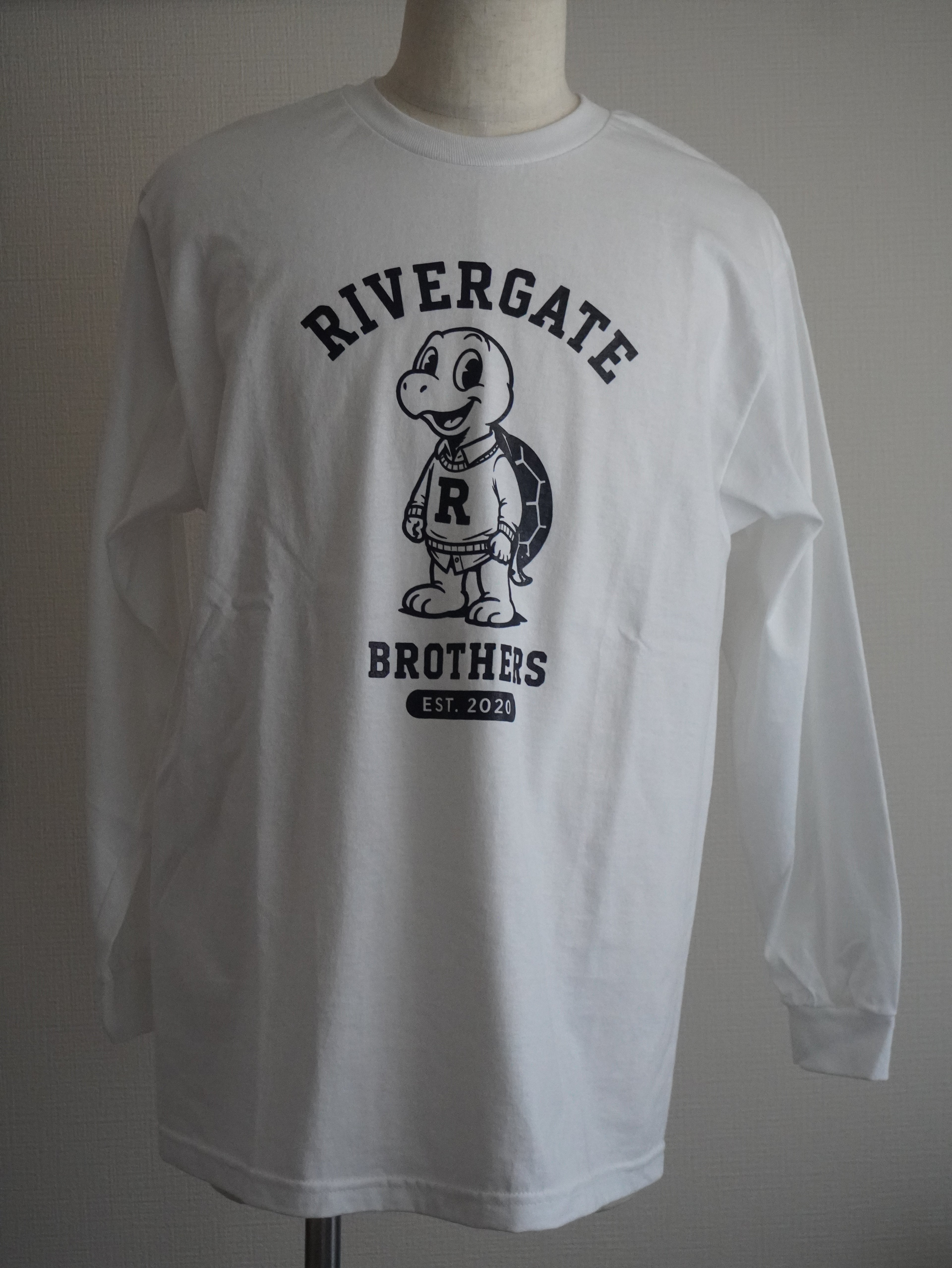 RIVERGATE BROTHERS Long-sleeved TEE (WHITE)