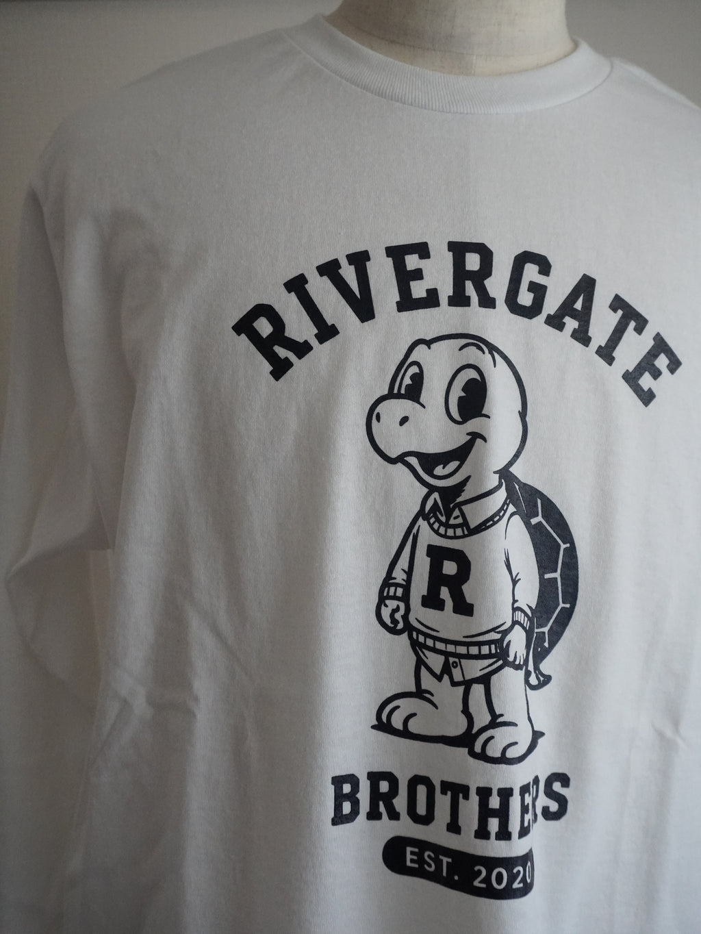 RIVERGATE BROTHERS Long-sleeved TEE (WHITE)