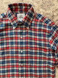 BLACK FLEECE Plaid Button-Down Shirt