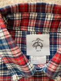 BLACK FLEECE Plaid Button-Down Shirt