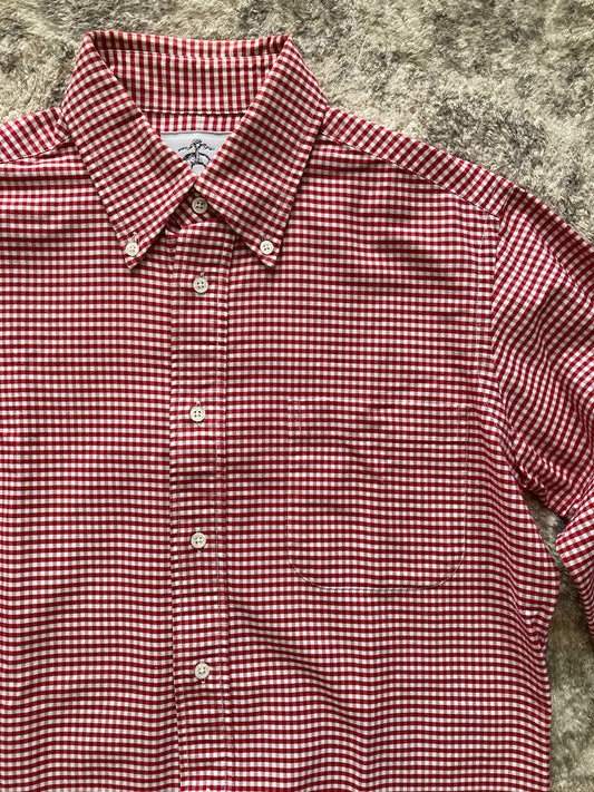 BLACK FLEECE Check Button-Down Shirt