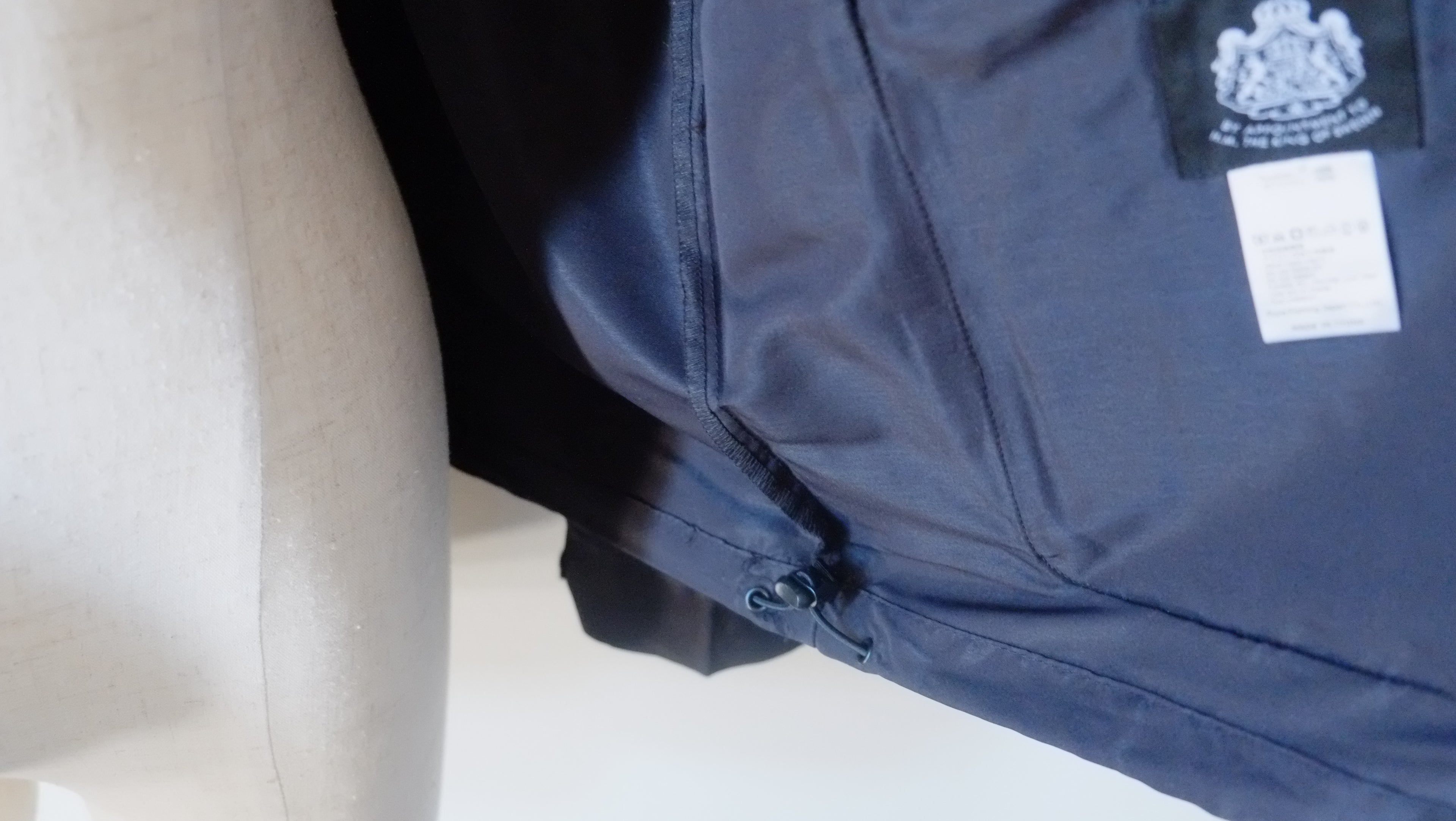 Water repellent fishing parka