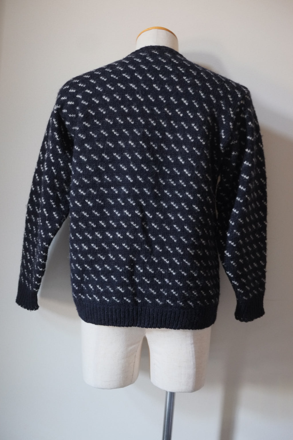 90s Birdseye Crew Neck Sweater