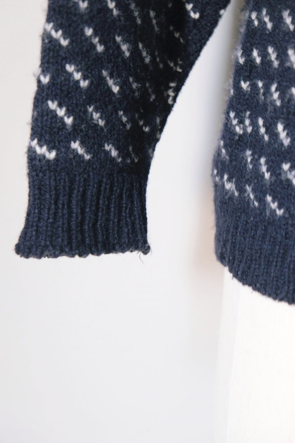 90s Birdseye Crew Neck Sweater