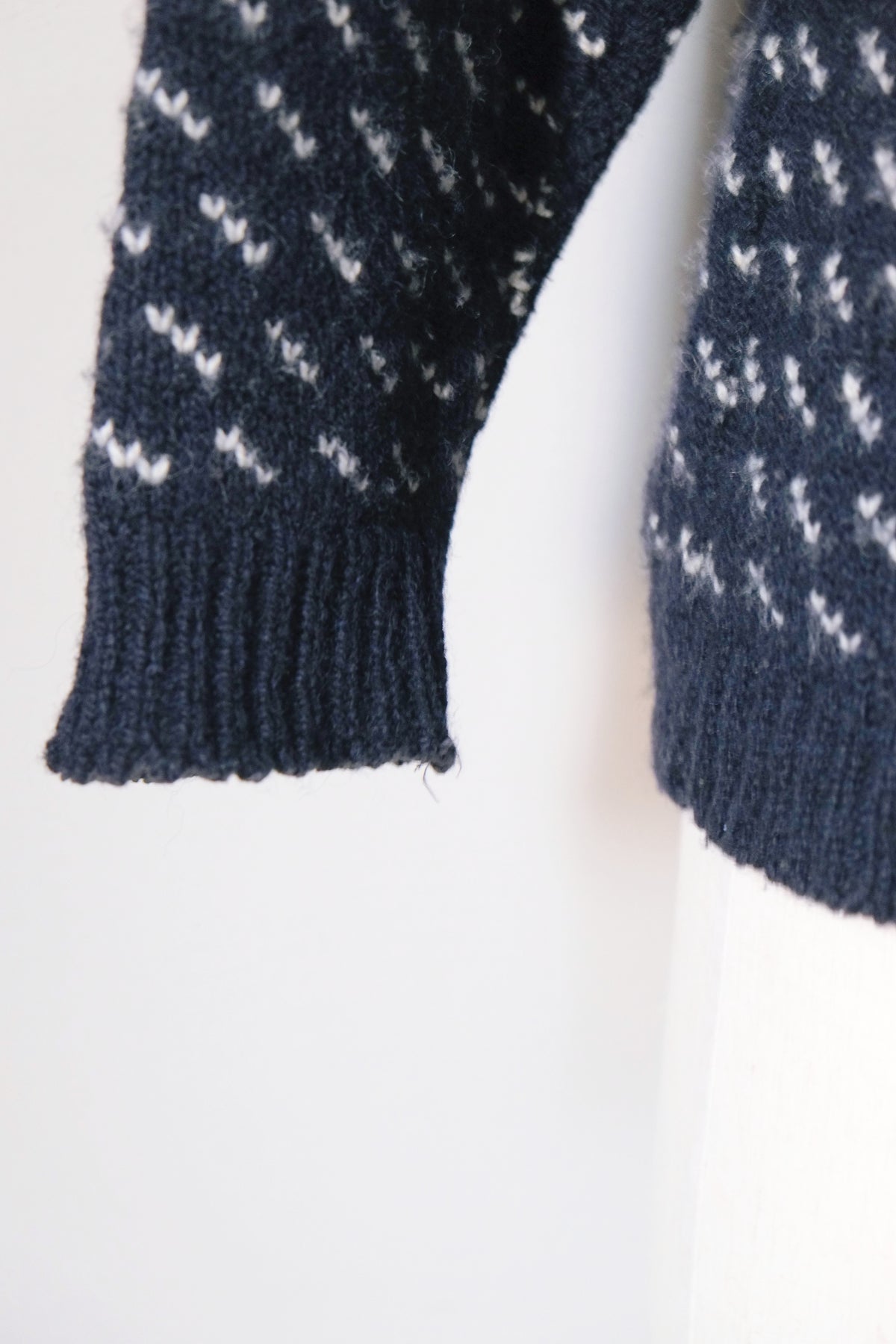 90s Birdseye Crew Neck Sweater