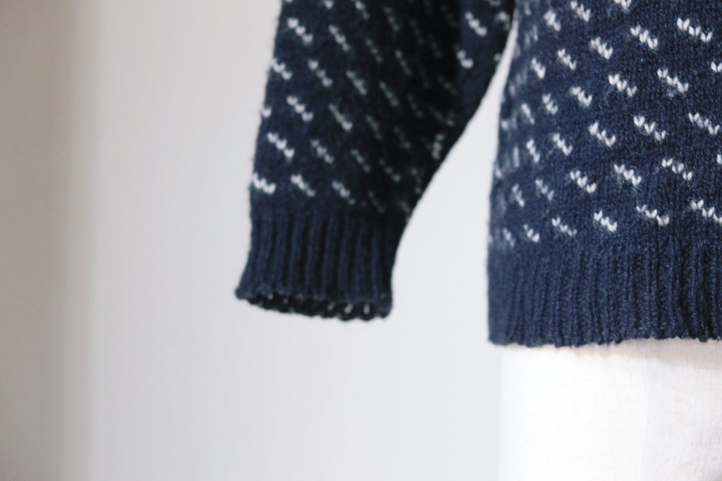90s Birdseye Crew Neck Sweater