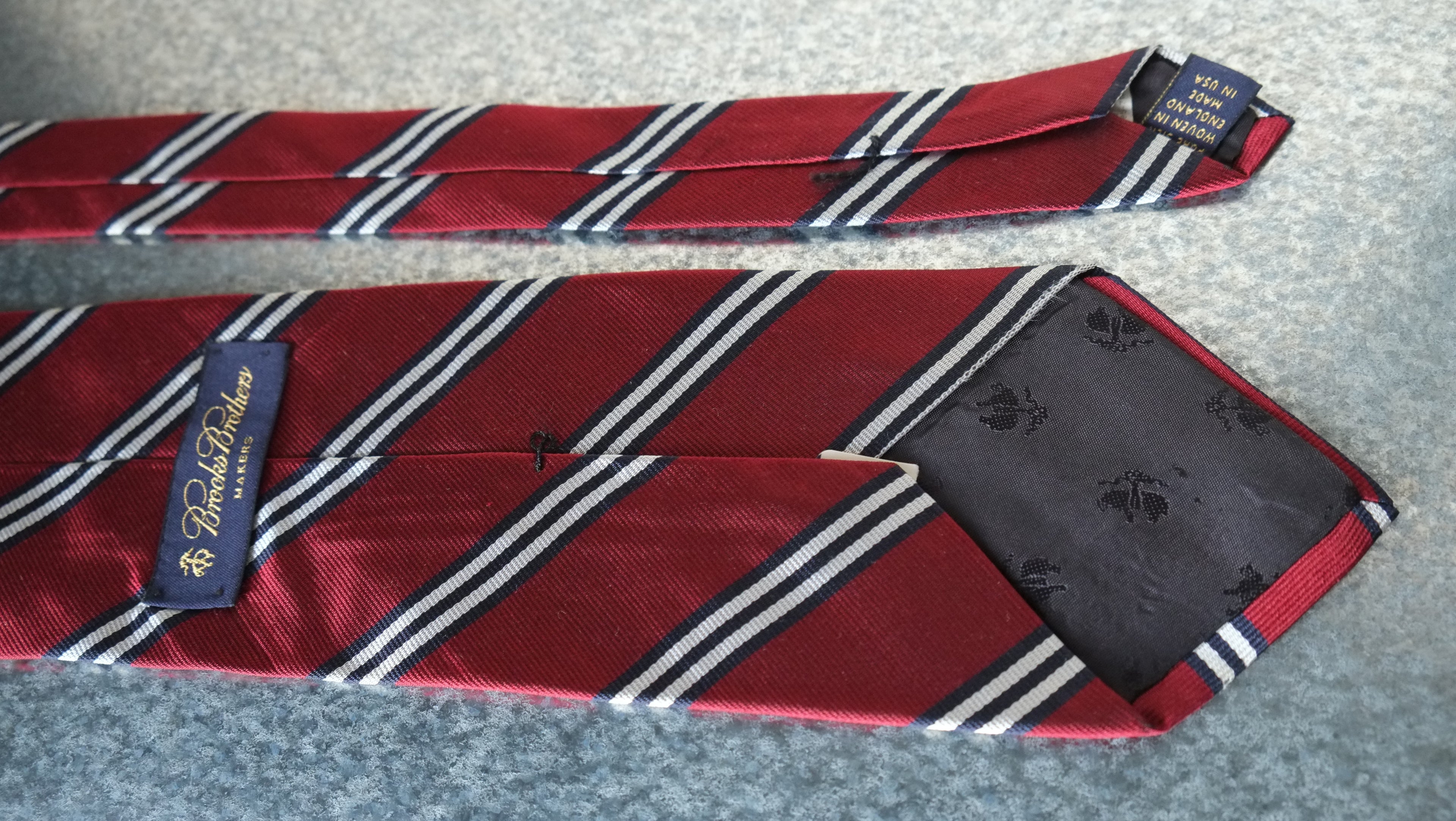 MAKERS Striped Tie