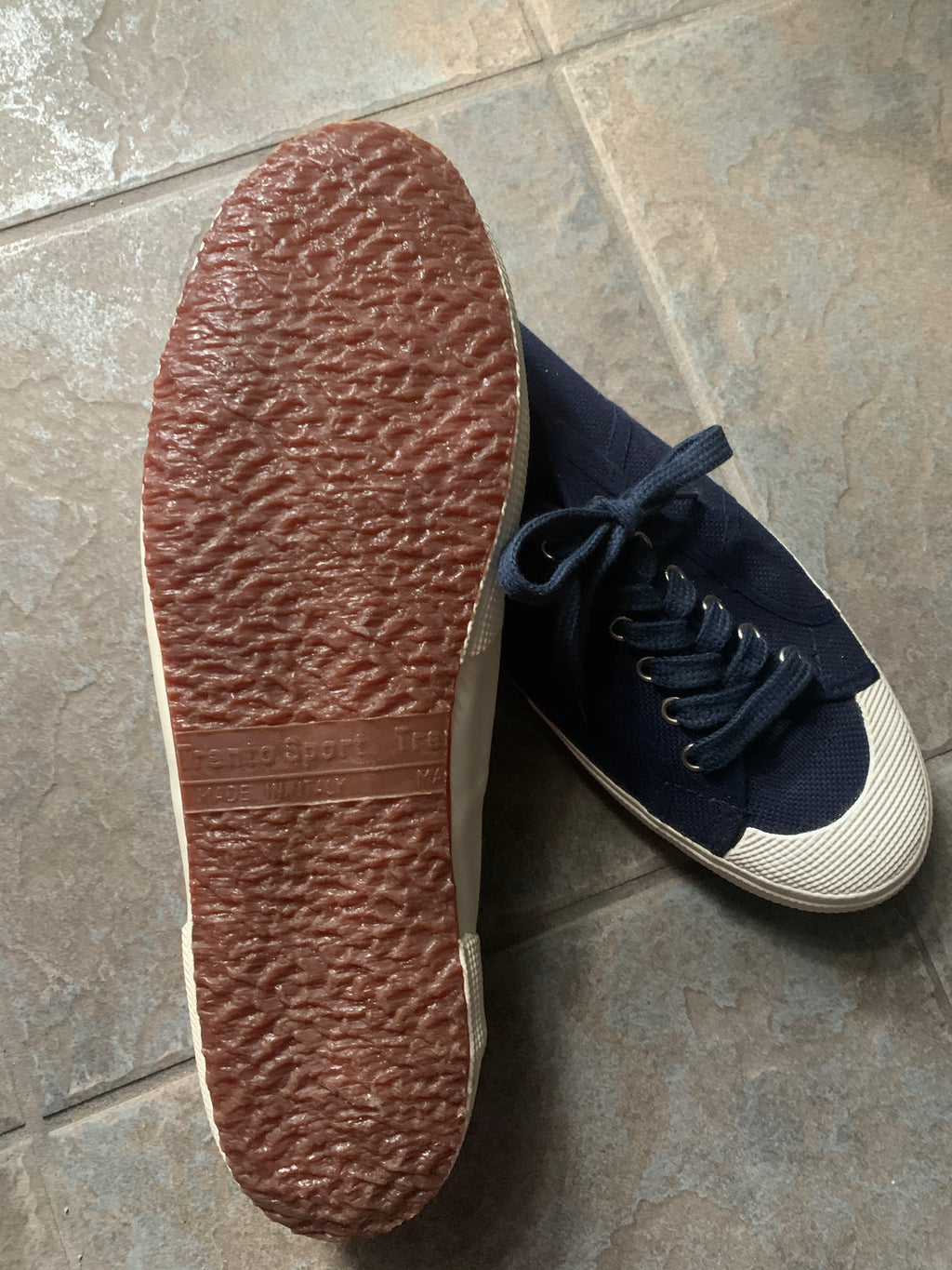 Italian Military Canvas Sneakers Dead Stock