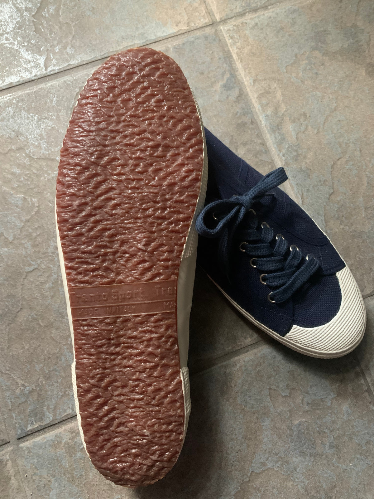 Italian Military Canvas Sneakers Dead Stock