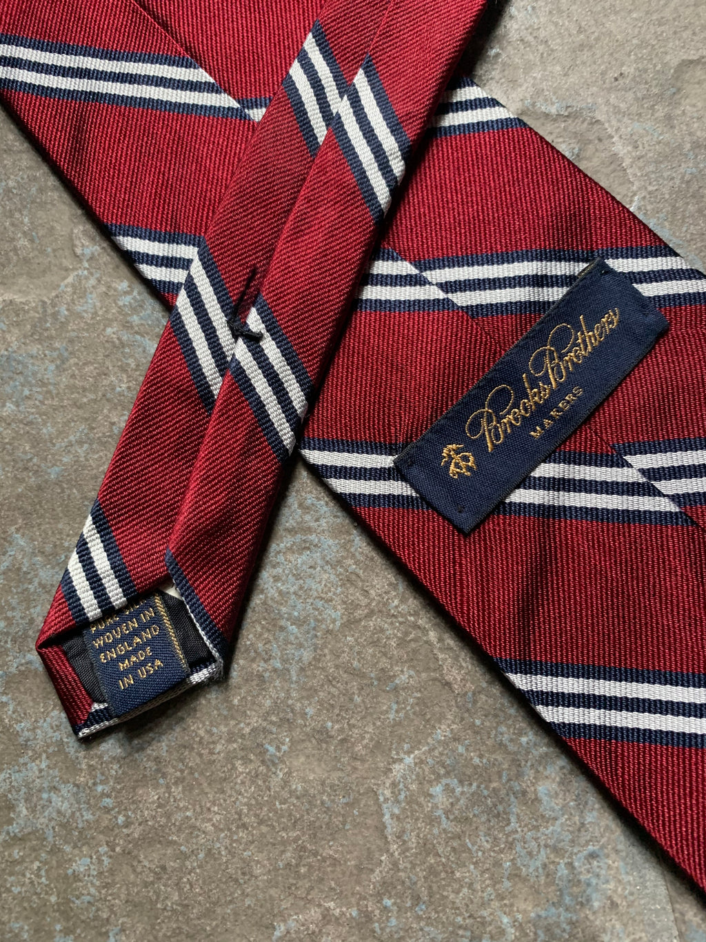 MAKERS Striped Tie
