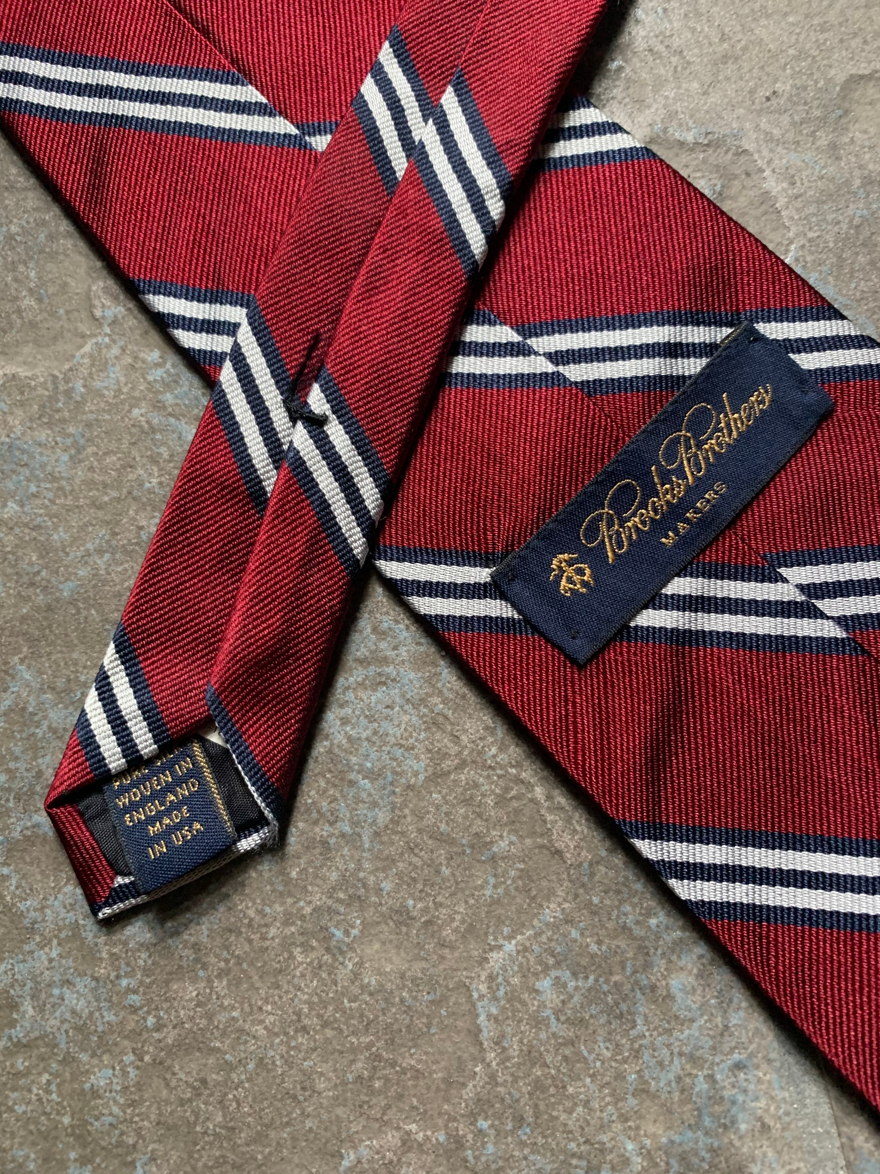 MAKERS Striped Tie